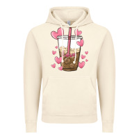 Vintage Artic valentine coffee lover Vintage Hoodie - MaliasSmallBusiness
