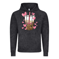 Vintage Black valentine coffee lover Vintage Hoodie - MaliasSmallBusiness