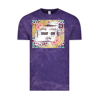 Cloud Purple feeling kinda idgaf   ish today Vintage Tee - MaliasSmallBusiness