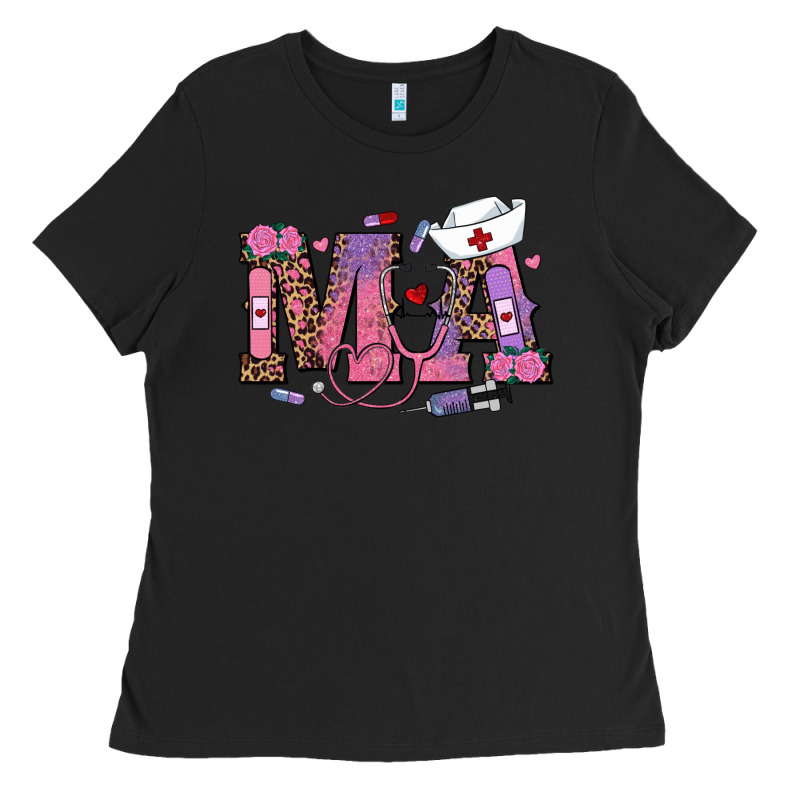Valentines Day Ma Nurse Ladies Tee by RanaPortraitStore | Teevron