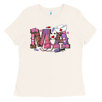 Bone valentines day ma nurse Ladies Tee - RanaPortraitStore