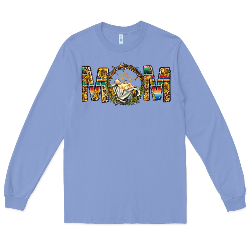 Western Mom With Baby Jesus Long Sleeve Tee by BundleAndBundleShop | Teevron