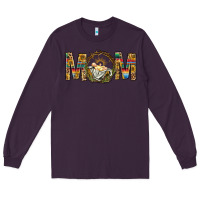 Plum Western Mom With Baby Jesus Long Sleeve Tee - BundleAndBundleShop