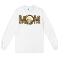 White Western Mom With Baby Jesus Long Sleeve Tee - BundleAndBundleShop