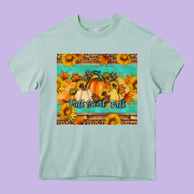 Fall Sweet Fall Heavy Core Tee Designed By Artiststas