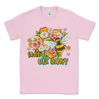 Bubblegum Pink like honey Classic Tee - MaliasSmallBusiness