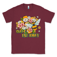 Burgundy like honey Classic Tee - MaliasSmallBusiness