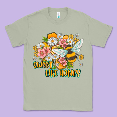 Like Honey Classic Tee Designed By Maliassmallbusiness