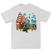 Dove Grey tis the season christmas tree cake ado Premium Tee - AdoDesignShop