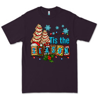 Plum tis the season christmas tree cake ado Premium Tee - AdoDesignShop