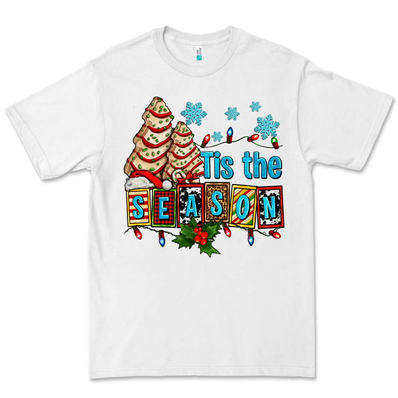 Tis The Season Christmas Tree Cake Ado Premium Tee by AdoDesignShop | Teevron