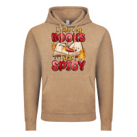 Vintage Coffee i like my books extra spicy Vintage Hoodie - MaliasSmallBusiness