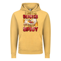 Vintage Mustard i like my books extra spicy Vintage Hoodie - MaliasSmallBusiness