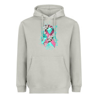 Moon Dust cancer ribbon Heavyweight Hoodie - CowGirlArtShop