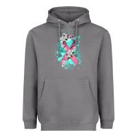 Storm cancer ribbon Heavyweight Hoodie - CowGirlArtShop