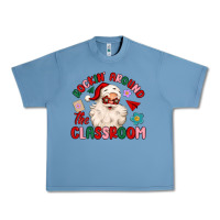 Pebble Blue rockin around the classroom Urban Heavy Tee - MaliasSmallBusiness