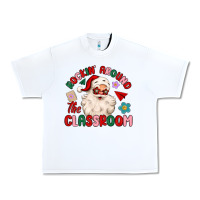 White rockin around the classroom Urban Heavy Tee - MaliasSmallBusiness