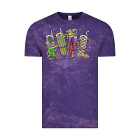 Cloud Purple mardi gras coffee Vintage Tee - MaliasSmallBusiness