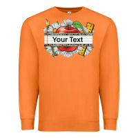 Carrot floral teacher custom name Premium Sweatshirt - CowGirlArtShop