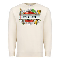 Sandshell floral teacher custom name Premium Sweatshirt - CowGirlArtShop