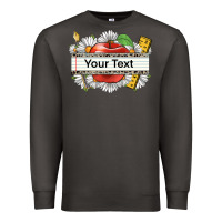 Smoke floral teacher custom name Premium Sweatshirt - CowGirlArtShop