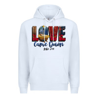 White love came down luke 2 11 Premium Hoodie - CowGirlArtShop