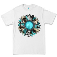 White western sunflower gemstone Premium Tee - JahusDesignShop