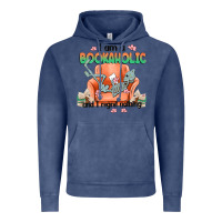 Vintage Denim bookaholic Vintage Hoodie - MaliasSmallBusiness