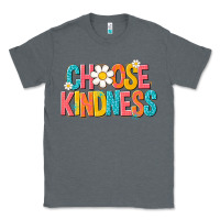 Charcoal Heather choose kindness Classic Tee - NancyCooperArtShop