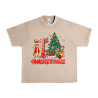 French Oak red christmas bunny 1st christmas Urban Heavy Tee - MaliasSmallBusiness