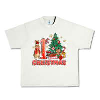 Pistachio red christmas bunny 1st christmas Urban Heavy Tee - MaliasSmallBusiness