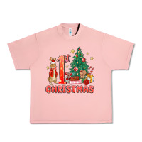 Salmon red christmas bunny 1st christmas Urban Heavy Tee - MaliasSmallBusiness
