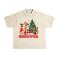 Sandshell red christmas bunny 1st christmas Urban Heavy Tee - MaliasSmallBusiness