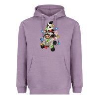 Christmas Cow Gnome Heavyweight Hoodie | Teevron