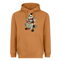 Meerkat christmas cow gnome Heavyweight Hoodie - CowGirlArtShop