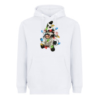 White christmas cow gnome Heavyweight Hoodie - CowGirlArtShop