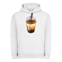 Pigment Lunar Rock Bobba cup Urban Hoodie - FaDigitalArtStudio