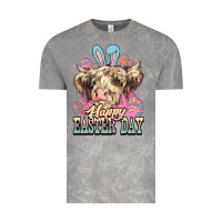 Cloud Rock Easter Day Cow Vintage Tee - NancyCooperArtShop