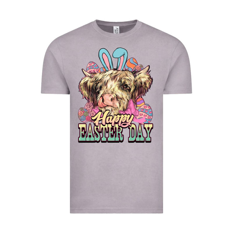 Easter Day Cow Vintage Tee by NancyCooperArtShop | Teevron