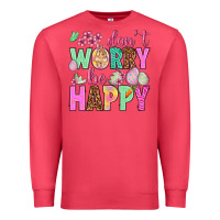 Cardinal Don't worry be happy Easter Day Premium Sweatshirt - HowdyJamesFarm