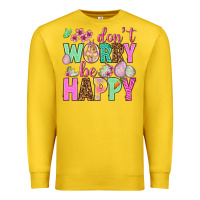 Lemon Don't worry be happy Easter Day Premium Sweatshirt - HowdyJamesFarm