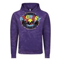 Cloud Purple archery mama Vintage Hoodie - MaliasSmallBusiness