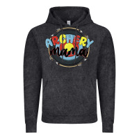 Vintage Black archery mama Vintage Hoodie - MaliasSmallBusiness