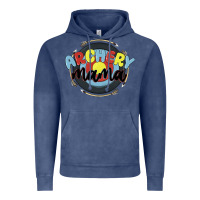 Vintage Denim archery mama Vintage Hoodie - MaliasSmallBusiness