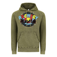 Vintage Olive archery mama Vintage Hoodie - MaliasSmallBusiness