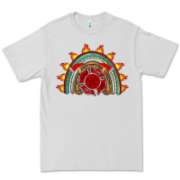 Dove Grey firefighter rainbow Premium Tee - Artiststas
