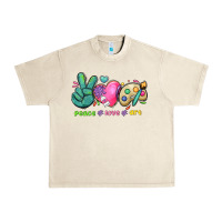 Sandshell peace love art Urban Heavy Tee - NancyCooperArtShop