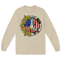 Mushroom Peace sign Long Sleeve Tee - JahusDesignShop