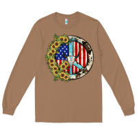 Toasted Coconut Peace sign Long Sleeve Tee - JahusDesignShop