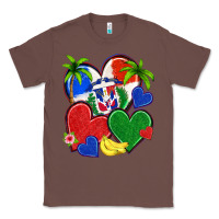 Chestnut dominican repuclic hearts Classic Tee - NancyCooperArtShop
